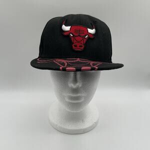 Chicago Bulls Youth New Era 9Fifty Snapback Cap Hat Black NBA Basketball